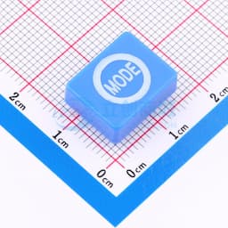 蓝色键帽白色移印（MODE）内孔3.8*3.8 配12*12开关缩略图