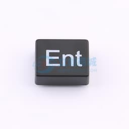 黑色键帽白色移印"Ent"内孔3.8*3.8 配12*12开关缩略图