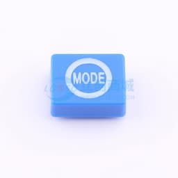 蓝色键帽白色移印（MODE）内孔3.8*3.8 配12*12开关缩略图