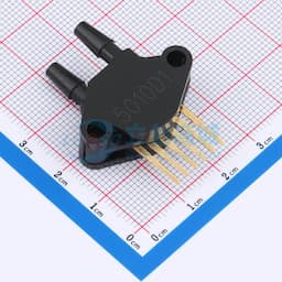 differential pressure，SIP-6，2 ports，0-10kPa(0-1.45psi)，0.2-4.7V Output MPX5010DP缩略图