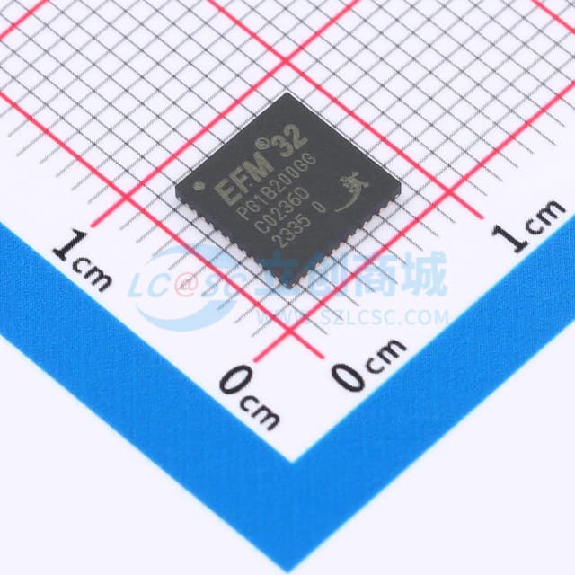 EFM32PG1B200F256GM48-C0实物图