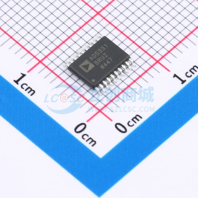 2.5V至5.5V、115 uA、并行接口、单通道、电压输出10位DAC实物图