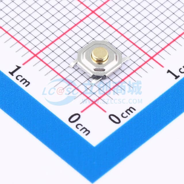 5.2*5.2*1.8mm 立贴 轻触开关实物图