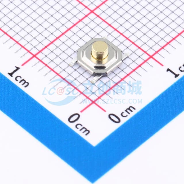 5.2*5.2*2.5mm 立贴 轻触开关实物图