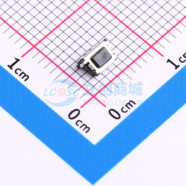 4.5*2.6*2.9mm 卧贴 轻触开关实物图