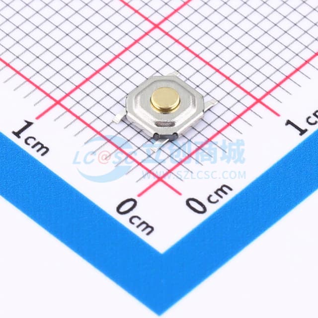 5.2*5.2*1.6mm 立贴 轻触开关实物图
