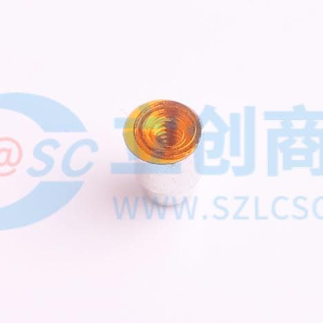 广东怡远电路板表贴圆螺母柱 PCB贴片连接器 M1.6x3.18xL3+1.53mm 铁镀锡 SMTSOM1.630STR实物图