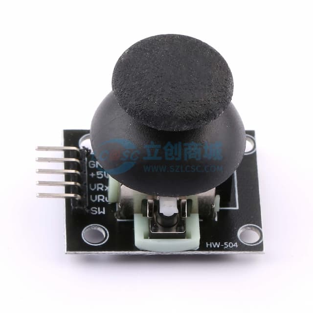 TDSEMIC-023双轴按键摇杆 PS2游戏摇杆控制杆传感器 JoyStick电子积木实物图