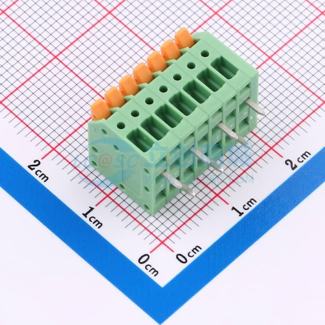 KF208RB-2.54-7P实物图
