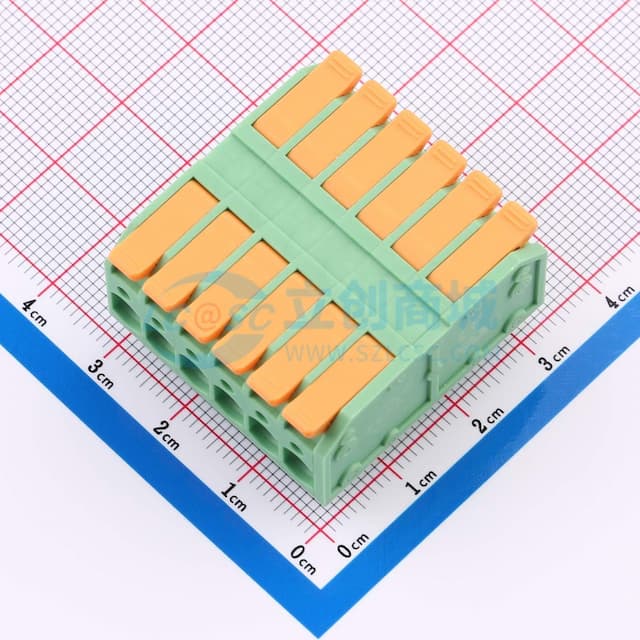 5mm 每排P数:6实物图