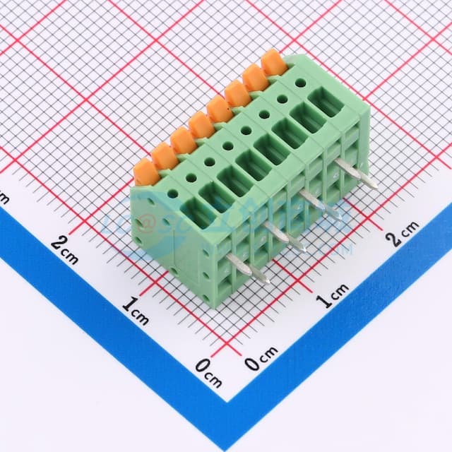 KF208RB-2.54-8P实物图