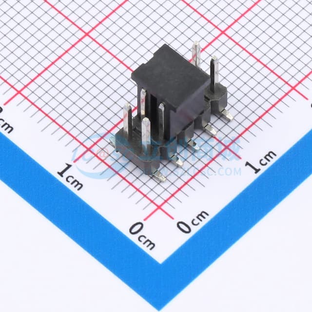 2x5P 间距:2.54mm 方针 立贴实物图
