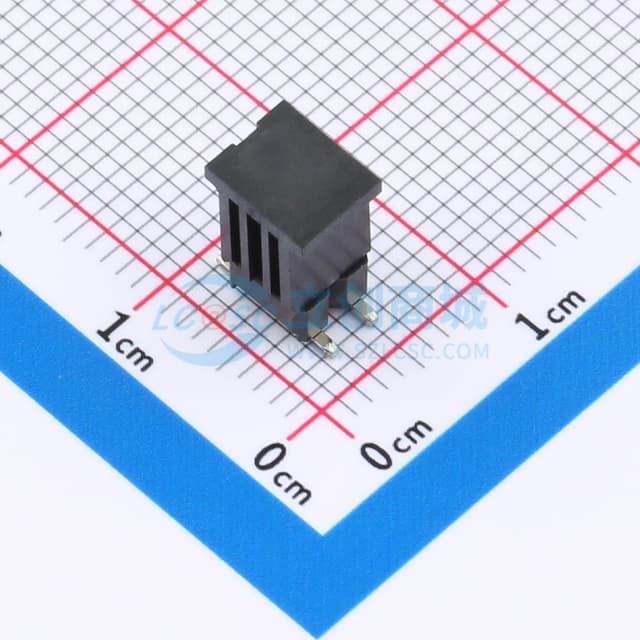 2x2P 间距:2.54mm 方针 立贴实物图