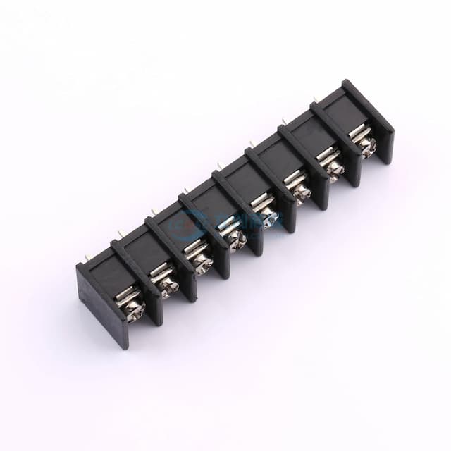 9.5mm 1x8P 每排P数:8 排数:1 直针 中脚实物图