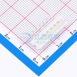白色 1x7P 间距:2.5mm 弯插【插件】缩略图