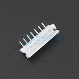 白色 1x7P 间距:2.5mm 弯插【插件】缩略图