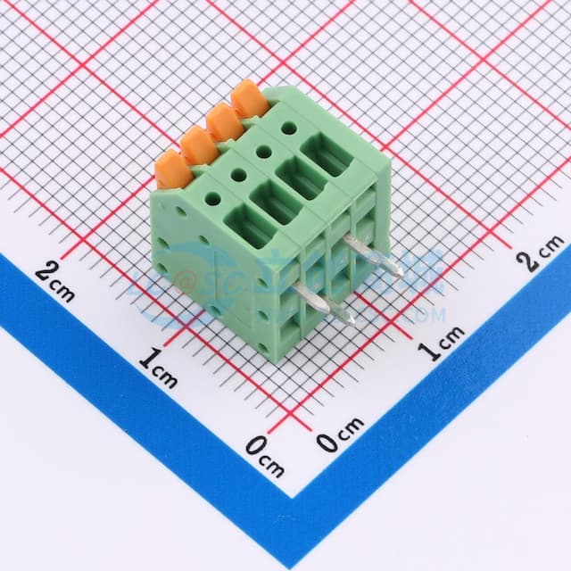 KF208RB-2.54-4P实物图
