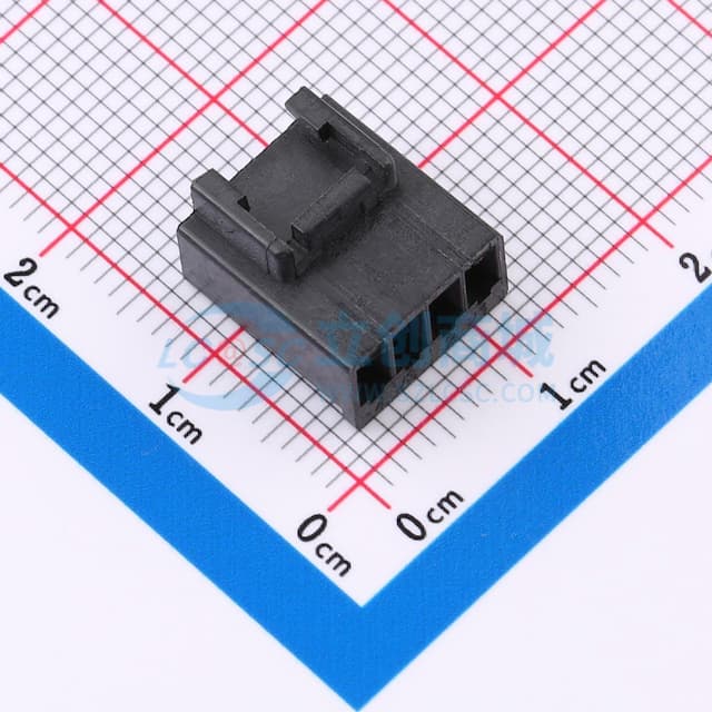 黑色 2.5mm 1x4P实物图