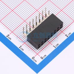 2.54FH H8.5 2x8Pin 90度 Y型 PC3.2 PB12.7 6T缩略图
