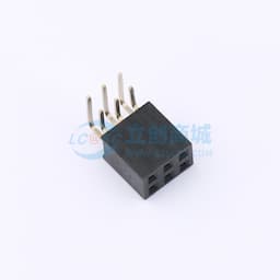 2.54FH H8.5 2x3Pin 90度 Y型 PC3.2 PB12.7 6T缩略图