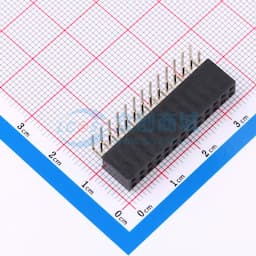 2.54FH H8.5 2x13Pin 90度 Y型 PC3.2 PB12.7 6T缩略图