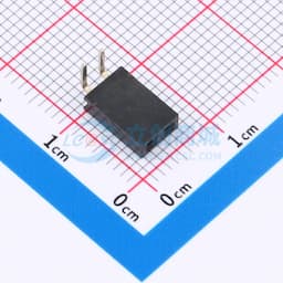 2.54FH H8.5 1x2Pin 90度 Y型 PC3.2 PB10.2 6T缩略图