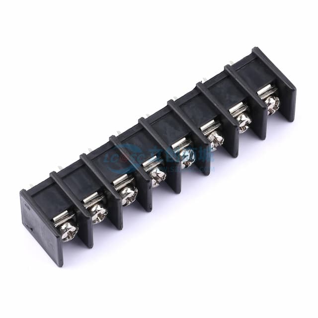 9.5mm 1x8P 每排P数:8 排数:1 直针 中脚实物图