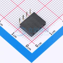 2.54FH H8.5 1x4Pin 90度 Y型 PC3.2 PB10.2 6T缩略图
