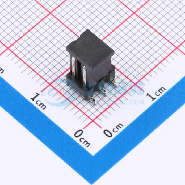 2x3P 间距:2.54mm 方针 立贴实物图