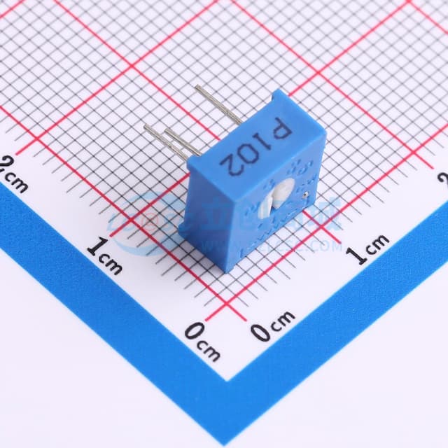 玻璃釉预调电位器实物图