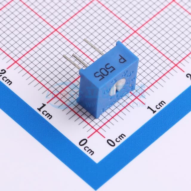 玻璃釉预调电位器实物图