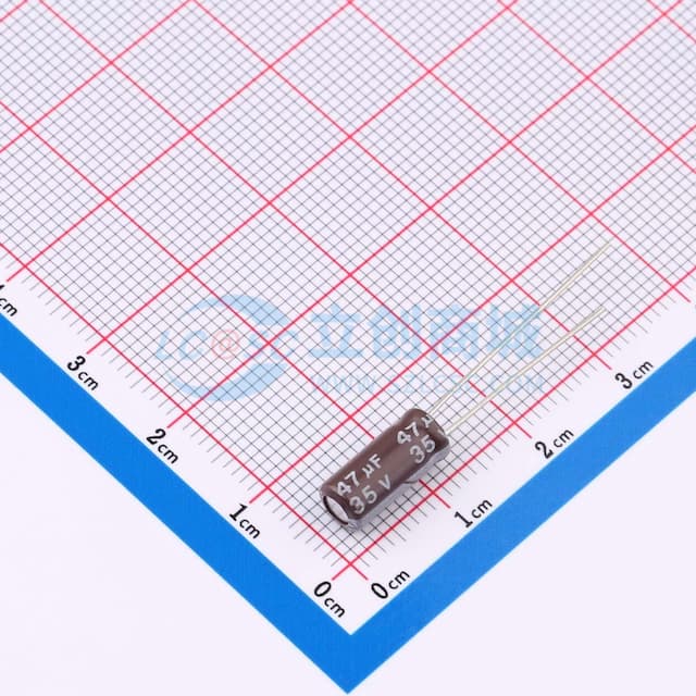 47uF ±20% 35V实物图