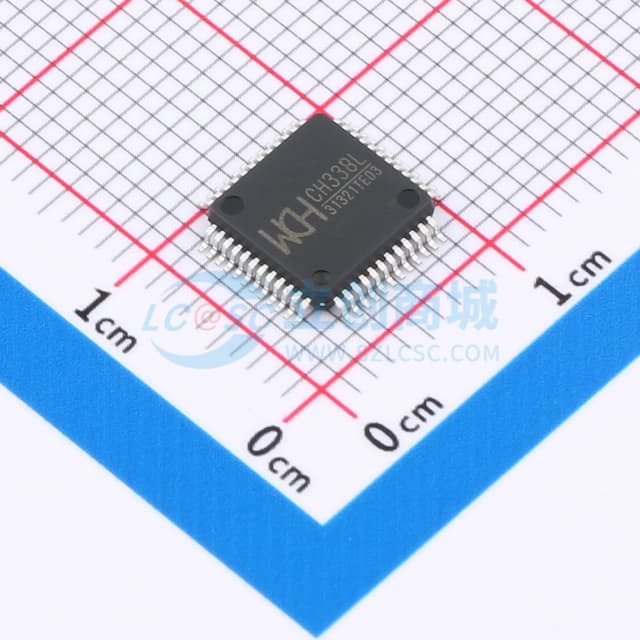  工业级7端口USB2.0高速HUB芯片，支持高性能的MTT模式，7个下行口并发处理，支持GANG过流检测与电源控制，3.3V或5V供电。实物图