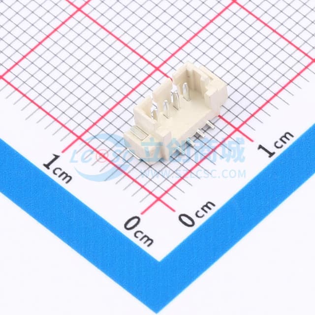 1x4P 间距:1.25mm 立贴实物图