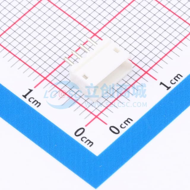 1x4P 间距:1.5mm 直插 系列:ZH 【插件】实物图