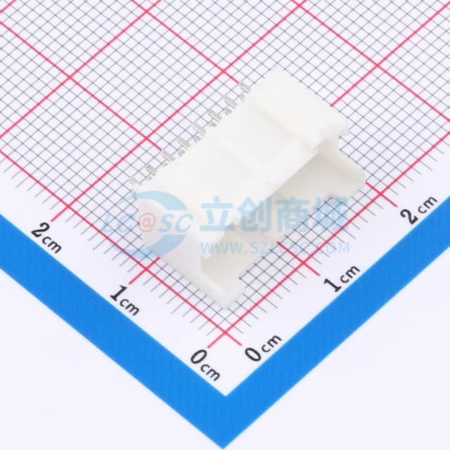 2x8P 间距:2mm 直插 系列:PAD 【插件】实物图