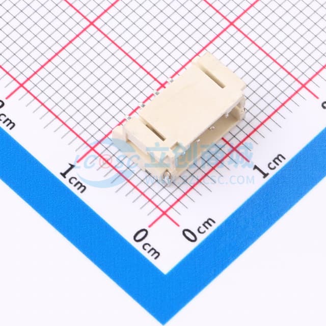 1x4P 间距:2mm 卧贴 系列:PH实物图