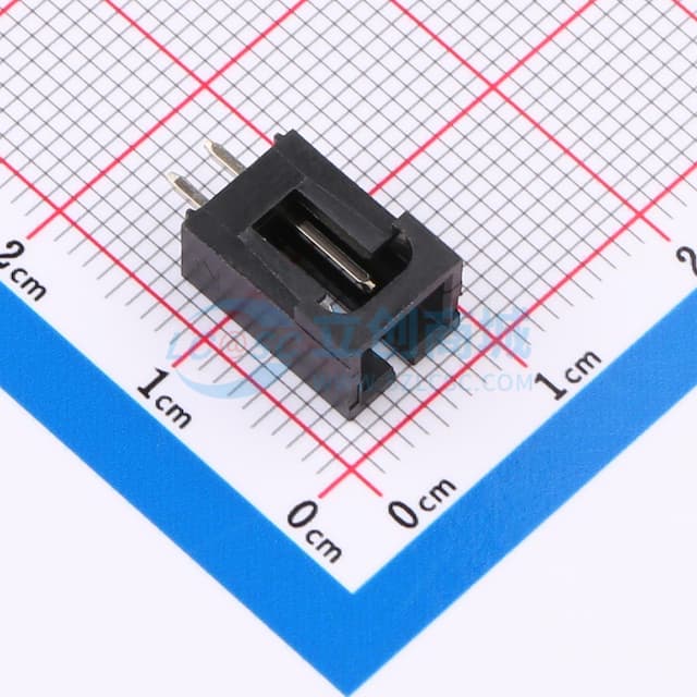 1x2P 间距:2.54mm 直插【插件】实物图
