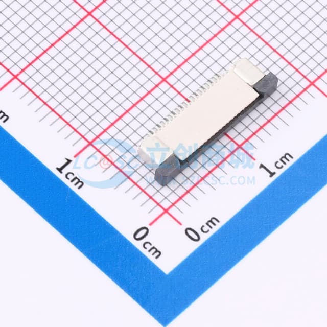 抽屉式 上接 P数:20P 间距:0.5mm实物图