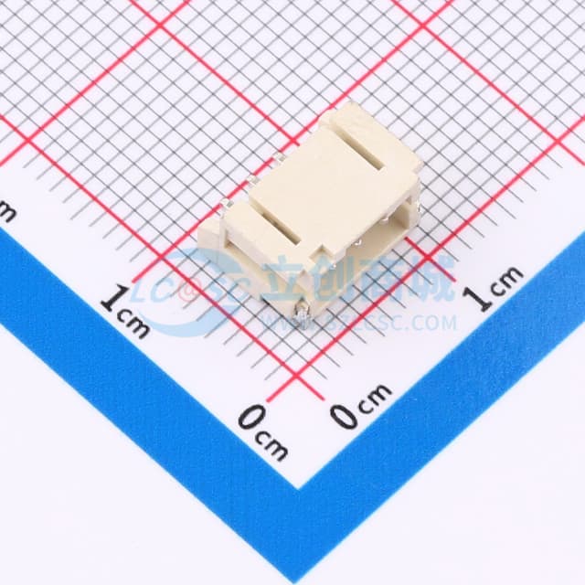 1x3P 间距:2mm 卧贴 系列:PH实物图