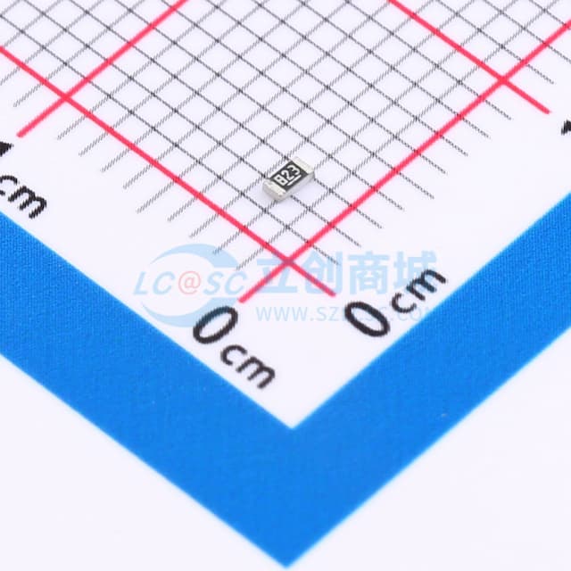 82kΩ ±1% 100mW 厚膜电阻实物图