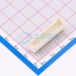 米黄 2x15P 间距:2mm 弯插【插件】缩略图