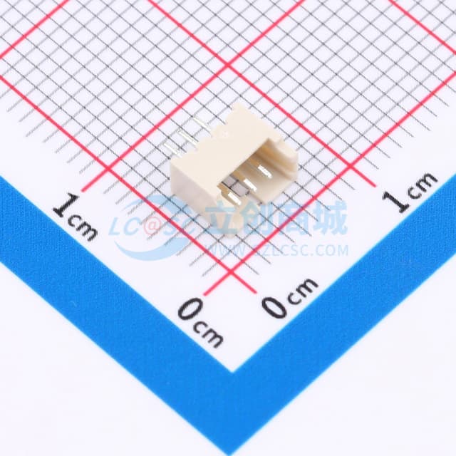 1x3P 间距:1.25mm 直插 【插件】实物图