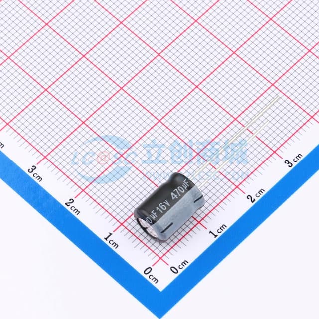 470uF ±20% 16V 【插件】实物图