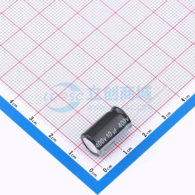 10uF ±20% 400V 【引线】实物图