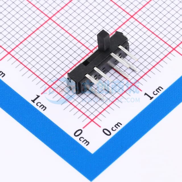 卧插三档 滑动开关 【插件】实物图