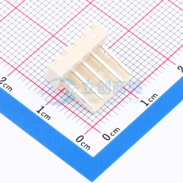 MX2.54弯针座【插件】实物图