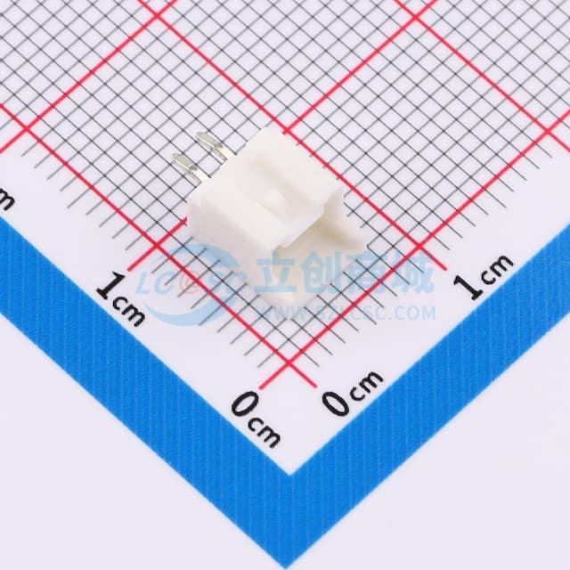 1x2P 间距:2mm 直插 【插件】实物图