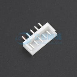 白色 1x5P 间距:2.5mm 直插【插件】缩略图