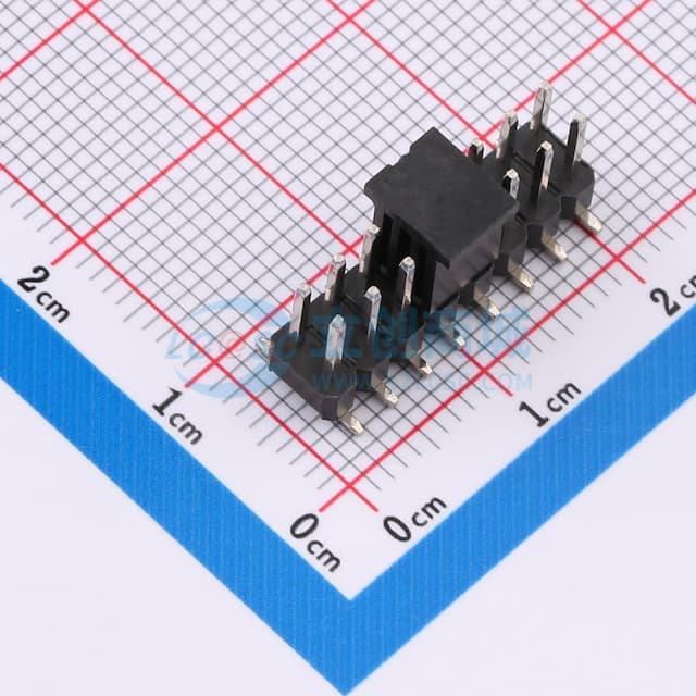 2x8P 间距:2.54mm 方针 立贴实物图
